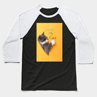 i love cat Baseball T-Shirt